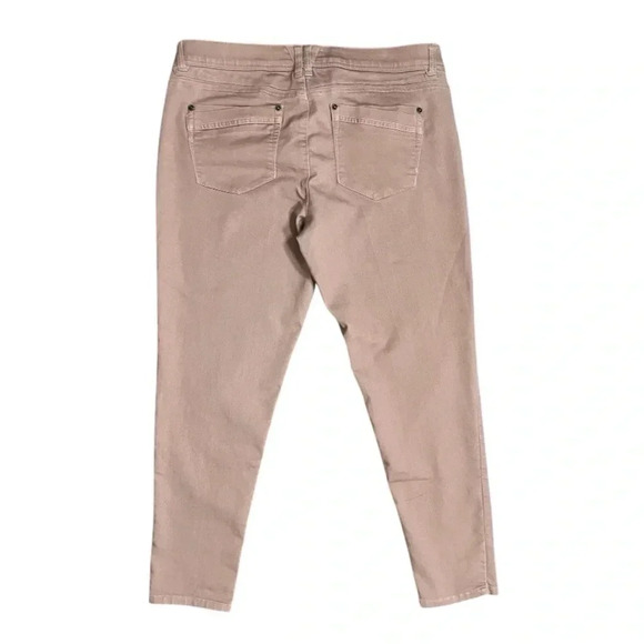 Democracy Ab Technology Ankle Skimmer High Rise Mauve Jeans, Wonen’s Size 14 - Picture 3 of 10